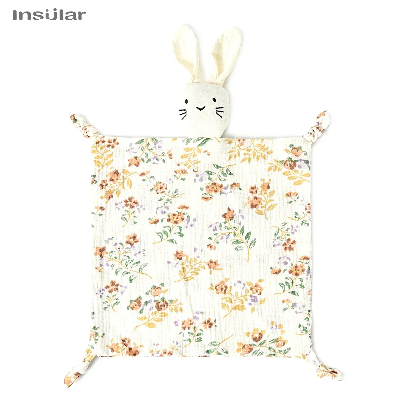 Muslin Baby Doek en Slabbetje Zacht De Knuffel Multiflora / One size fits all