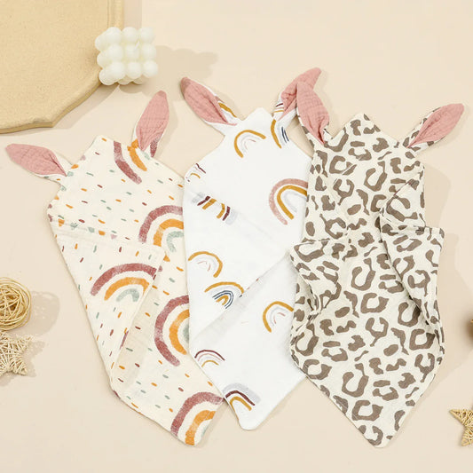 Muslin Baby Set Slabbetjes Doekjes De Knuffel