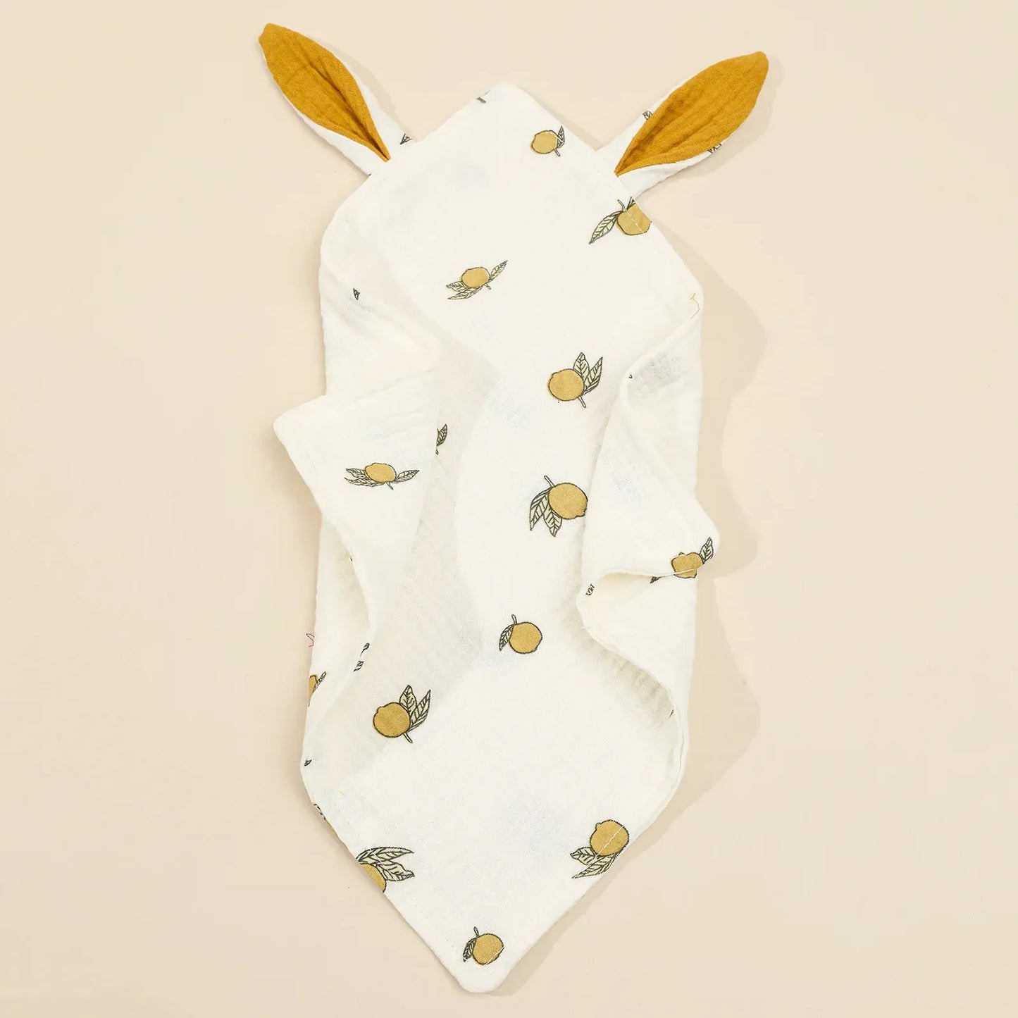 Muslin Baby Set Slabbetjes Doekjes De Knuffel Lemon