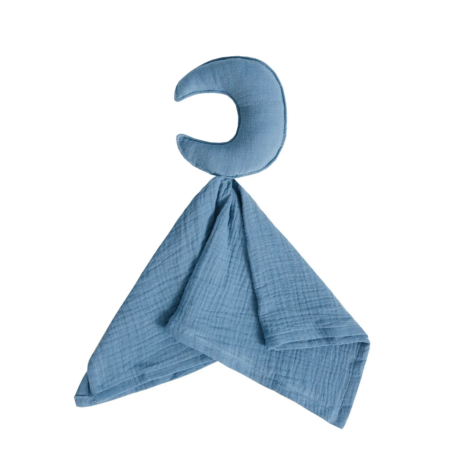 Muslin Gauze Baby Knuffeldoek Bijtspeeltje De Knuffel Grey Moon