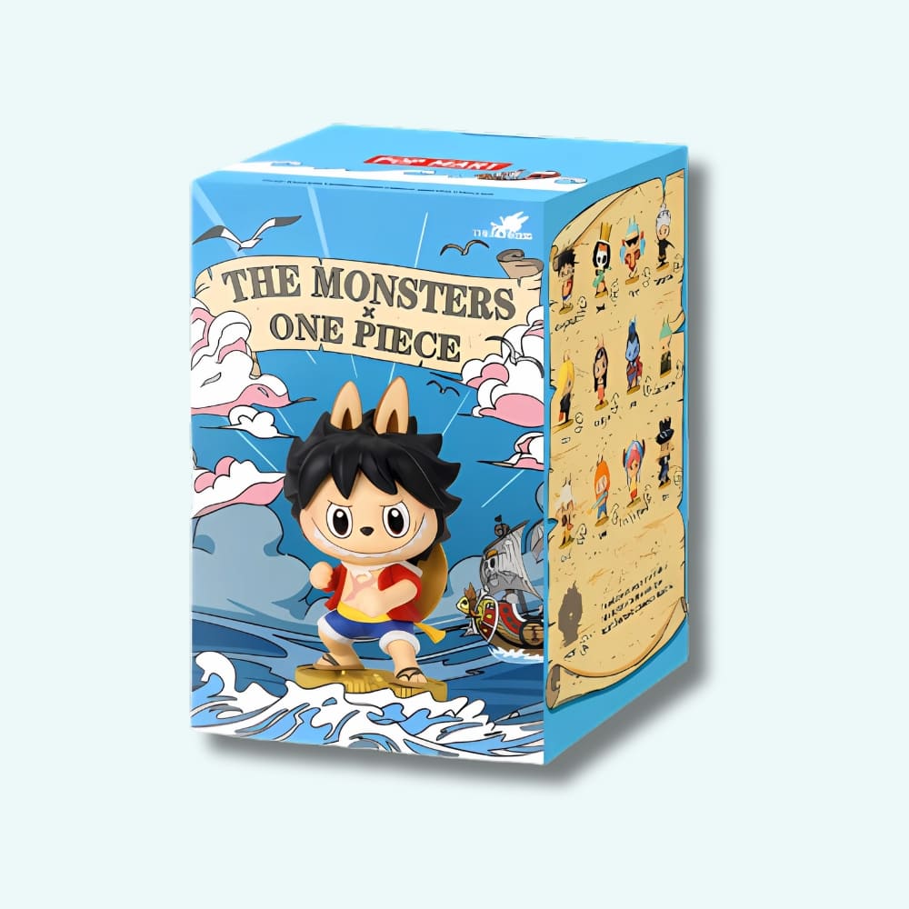 Mystery Box Style Labubu One Piece The Monsters De Knuffel set-van-1