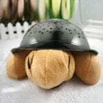 Nachtlampje Knuffel Schildpad Met Sterrenhemel Projectie De Knuffel