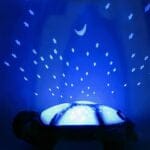 Nachtlampje Knuffel Schildpad Met Sterrenhemel Projectie De Knuffel
