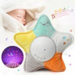 Nachtlampje Knuffel Ster met Glimlach Pluche Sterlicht Kinderkamer De Knuffel