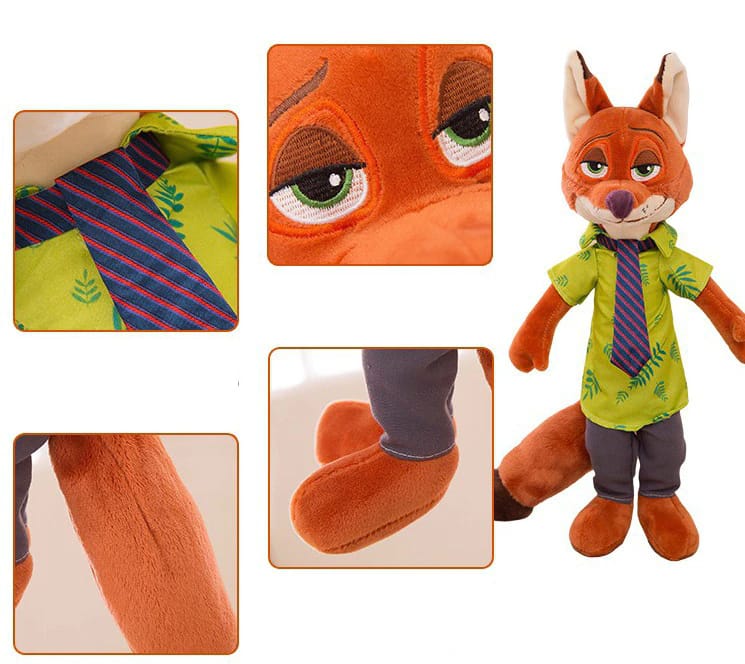 Nick Knuffel Uit Zootopia Disney Pluche Speelknuffel De Knuffel