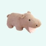 Nijlpaard Knuffel Met Open Mond Decoratieve Troostknuffel De Knuffel