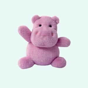 Nijlpaard Knuffel Met Open Mond Decoratieve Troostknuffel De Knuffel