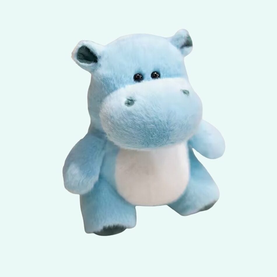 Nijlpaard Knuffel Staande Superzachte Pluche De Knuffel