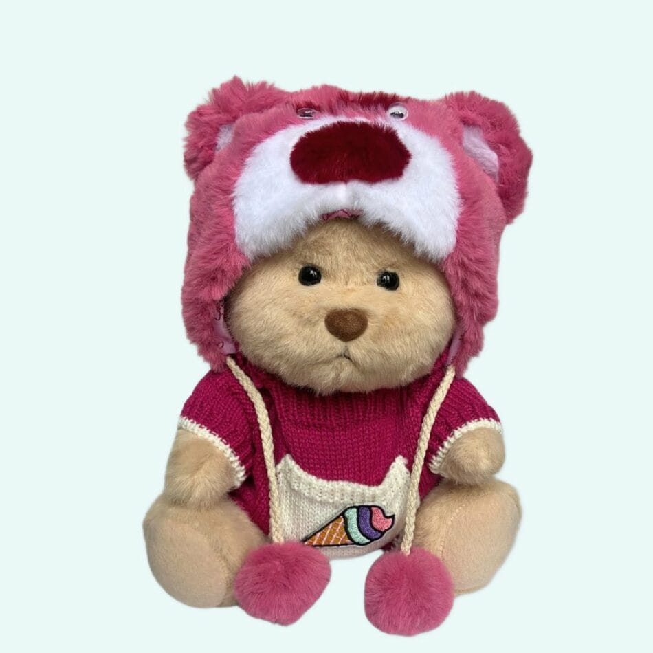 Nino Pluchen Beer Met Beweegbare Gewrichten In Lotso Kostuum De Knuffel