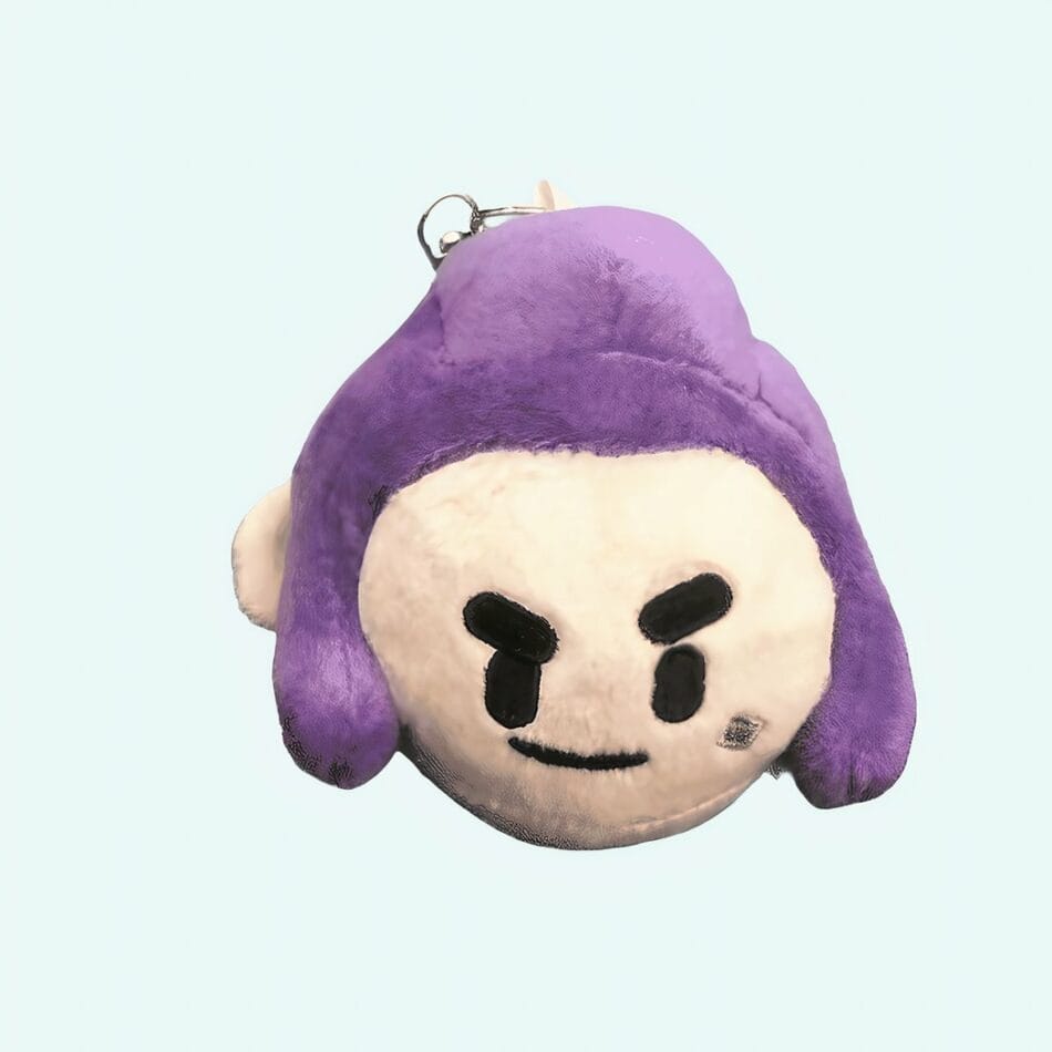 Officieel Gelicenseerde Shelly Brawl Stars Knuffel Sleutelhanger De Knuffel
