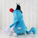 Oggy Blauwe Knuffel Kat van Pluche 40 cm Lengte De Knuffel