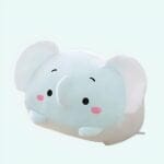 Olifant Knuffel Kussen Kawaii, 20 cm, Zachte Vulling De Knuffel