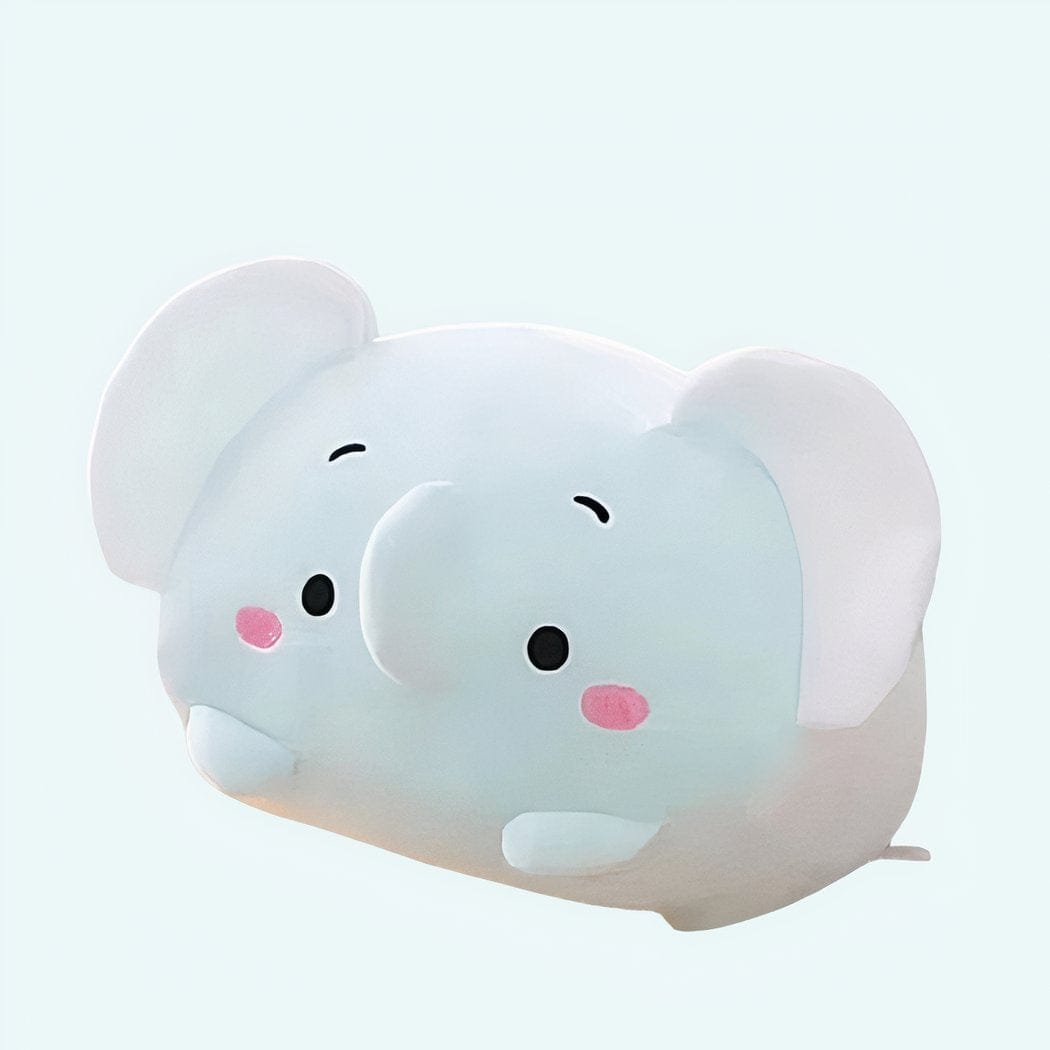 Olifant Knuffel Kussen Kawaii, 20 cm, Zachte Vulling De Knuffel