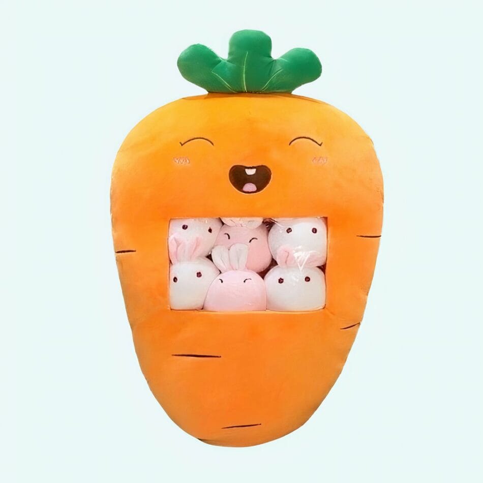 Oranje Carotte Knuffel Surprise Ultra Zacht Wortelvormige Speelknuffel De Knuffel