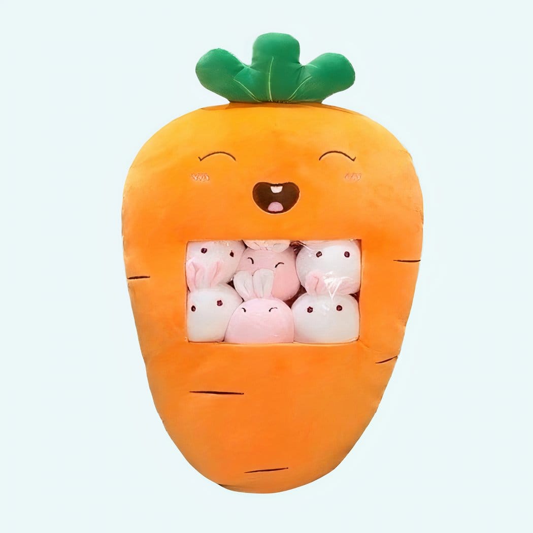 Oranje Carotte Knuffel Surprise Ultra Zacht Wortelvormige Speelknuffel De Knuffel