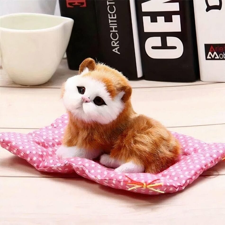 Oranje Kat Knuffel Auto Decoratie En Troostknuffel De Knuffel