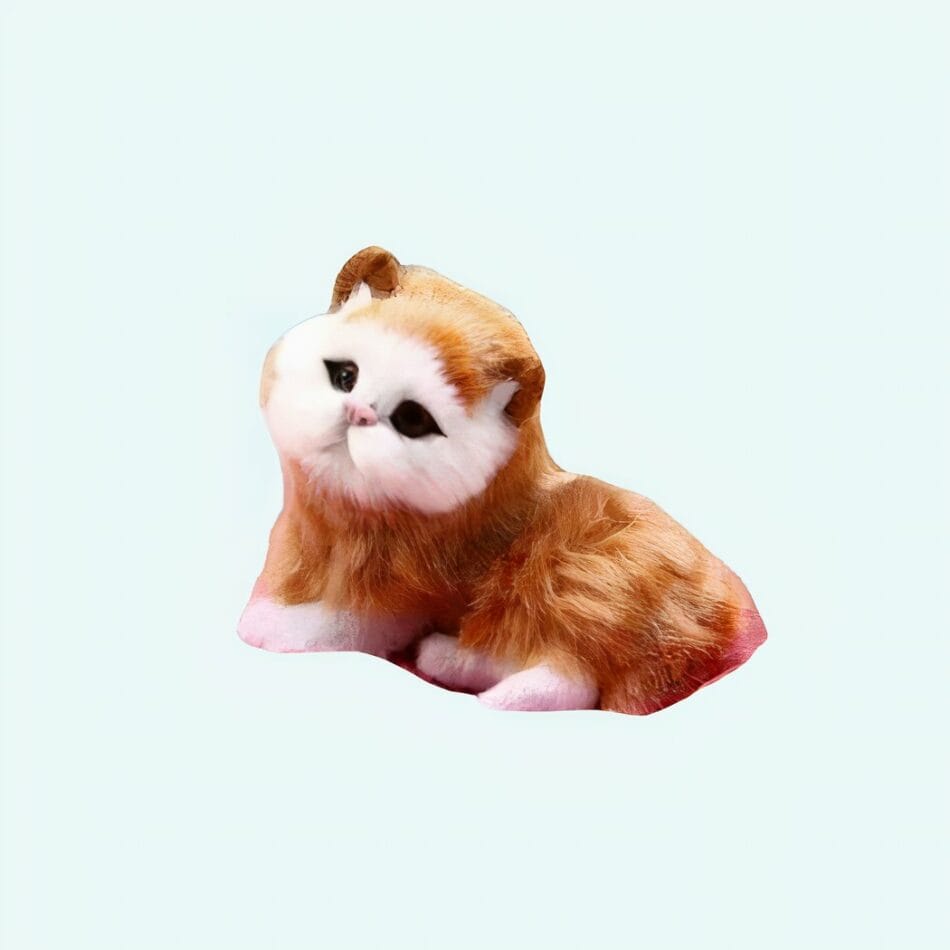 Oranje Kat Knuffel Auto Decoratie En Troostknuffel De Knuffel