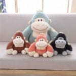 Oranje Knuffelgorilla Voor Kinderen Speels Knuffelmaatje De Knuffel