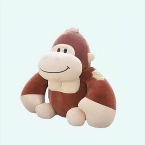 Oranje Knuffelgorilla Voor Kinderen Speels Knuffelmaatje De Knuffel