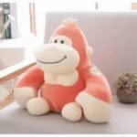 Oranje Knuffelgorilla Voor Kinderen Speels Knuffelmaatje De Knuffel