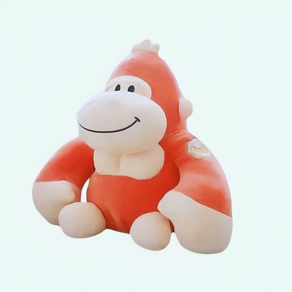 Oranje Knuffelgorilla Voor Kinderen Speels Knuffelmaatje De Knuffel