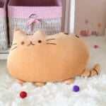 Oranje Knuffelkat Zachte Knuffelvriend Voor Speelplezier De Knuffel
