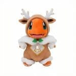 Oranje Salamèche Rendier Kerst Knuffel Met Kostuum De Knuffel