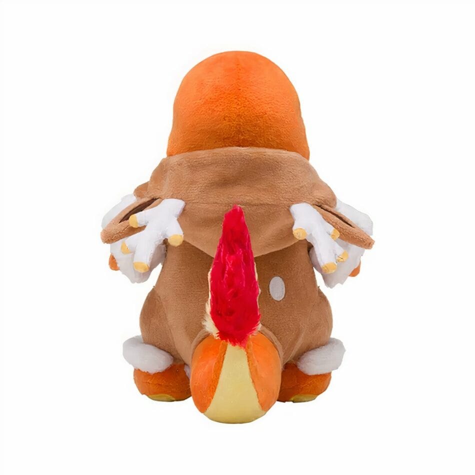 Oranje Salamèche Rendier Kerst Knuffel Met Kostuum De Knuffel