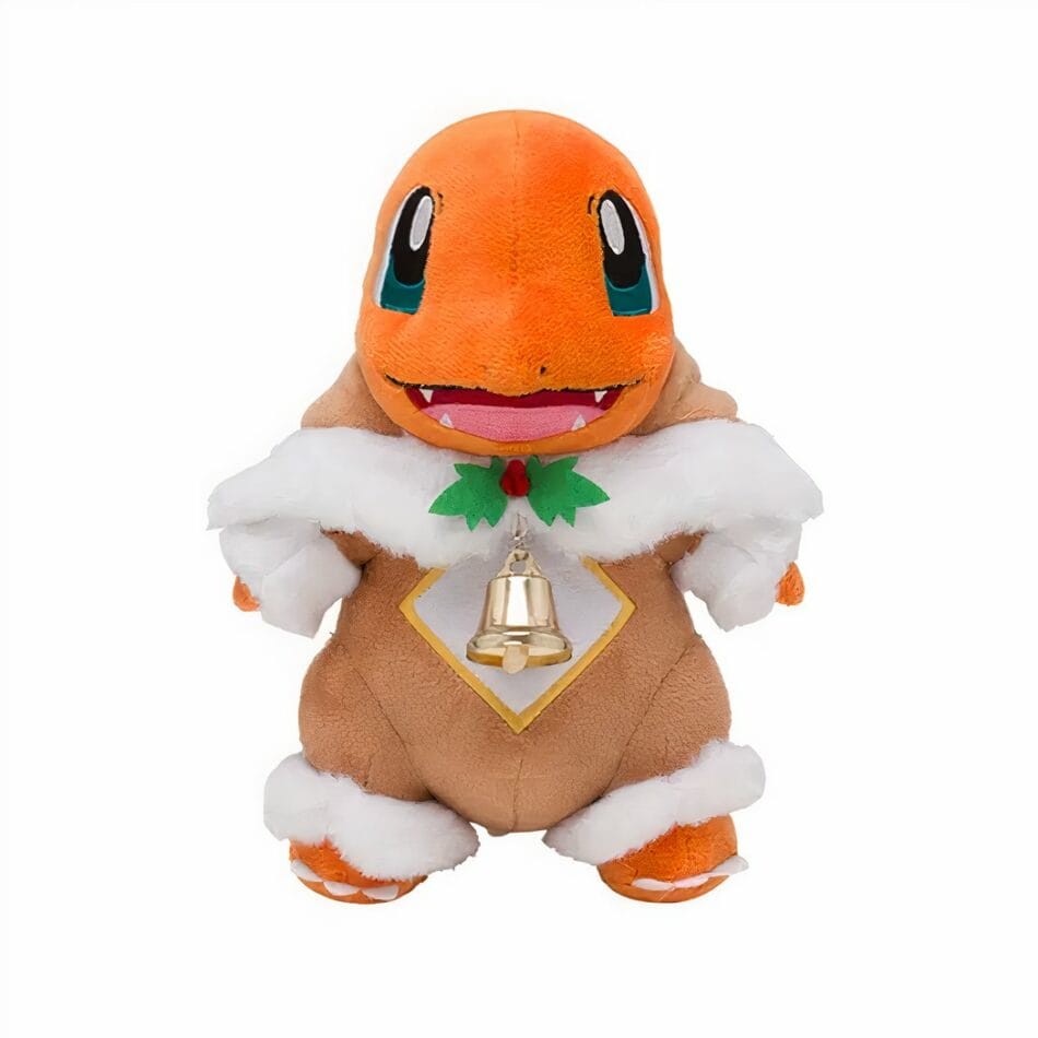 Oranje Salamèche Rendier Kerst Knuffel Met Kostuum De Knuffel