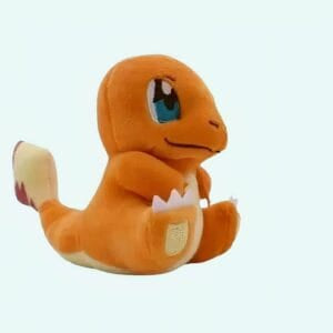 Oranje Salamèche Rendier Kerst Knuffel Met Kostuum De Knuffel