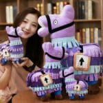 Paars Fortnite Alpaca Knuffel Zacht Pluche Speelgoed De Knuffel