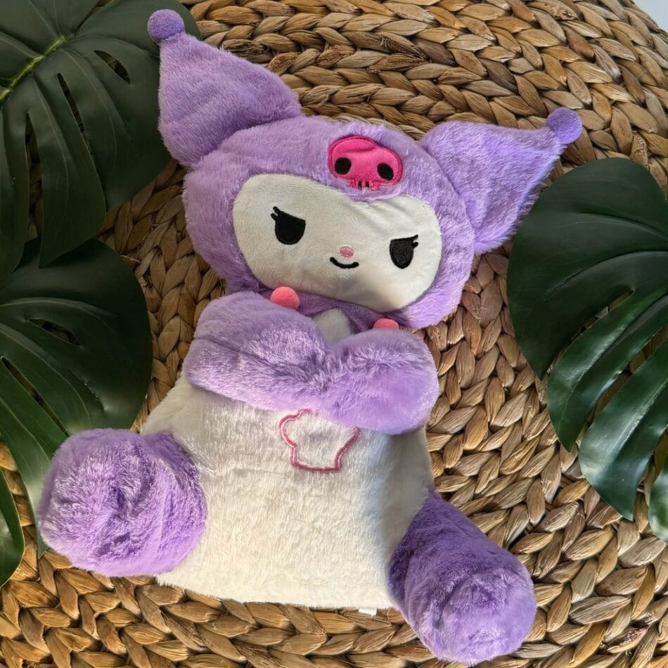 Paars Knuffel Nachtlampje Hello Kitty Kuromi Ademend Met Zacht Licht De Knuffel