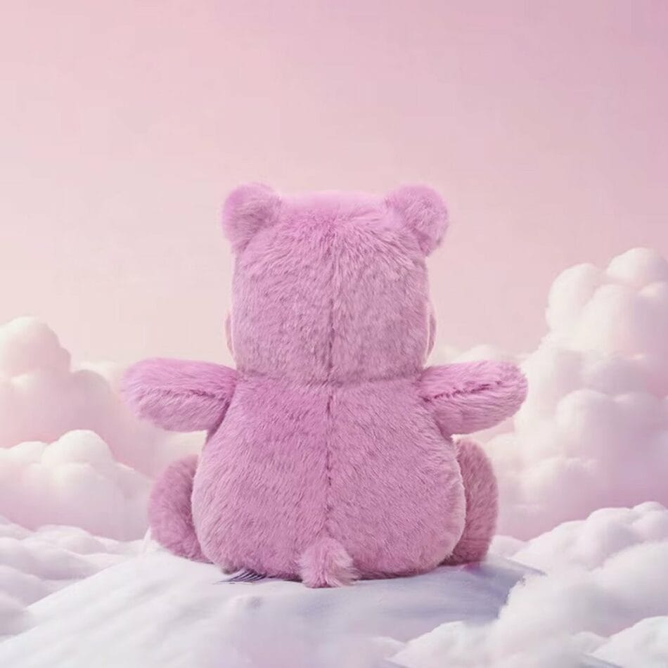 Paars Nijlpaard Knuffel Mini Voor Kinderkamer De Knuffel