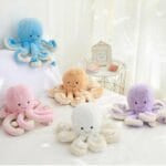 Paars Octopus Knuffel Ultra Zacht Schattig De Knuffel