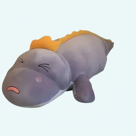 Paarse Dinosaurus Knuffel Zachte Pluche Voor Kinderen Met Lieve Gezicht De Knuffel 80cm