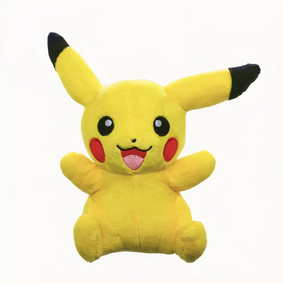 Pack Knuffels Pikachu Set van Twee met Kleurrijke Outfitjes Pluche De Knuffel