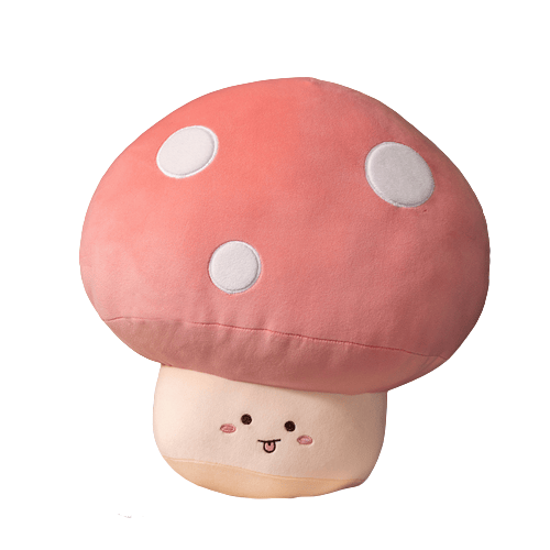 Paddestoelvormige Fruitknuffel Zachte Knuffel Met Vriendelijk Gezicht De Knuffel