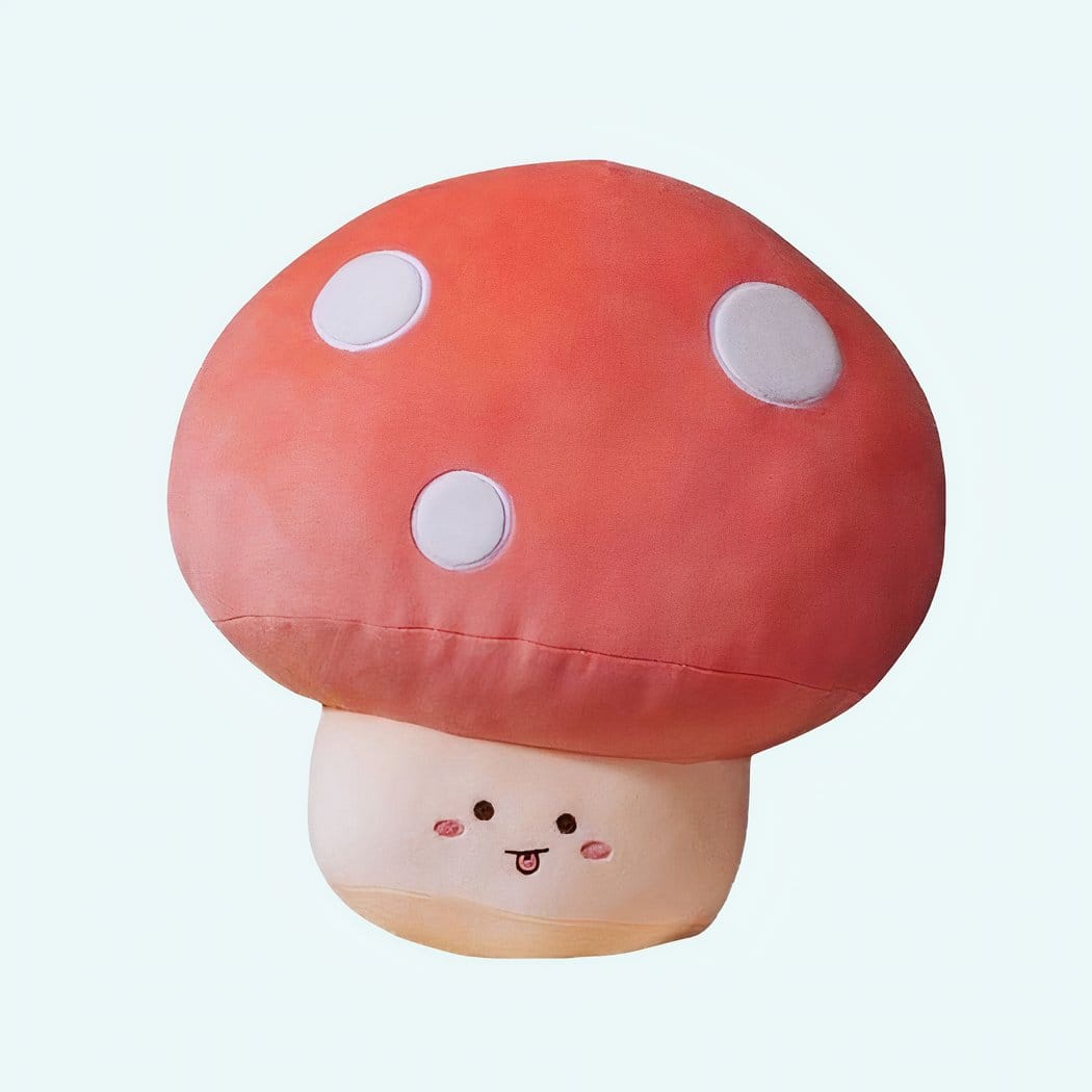 Paddestoelvormige Fruitknuffel Zachte Knuffel Met Vriendelijk Gezicht De Knuffel