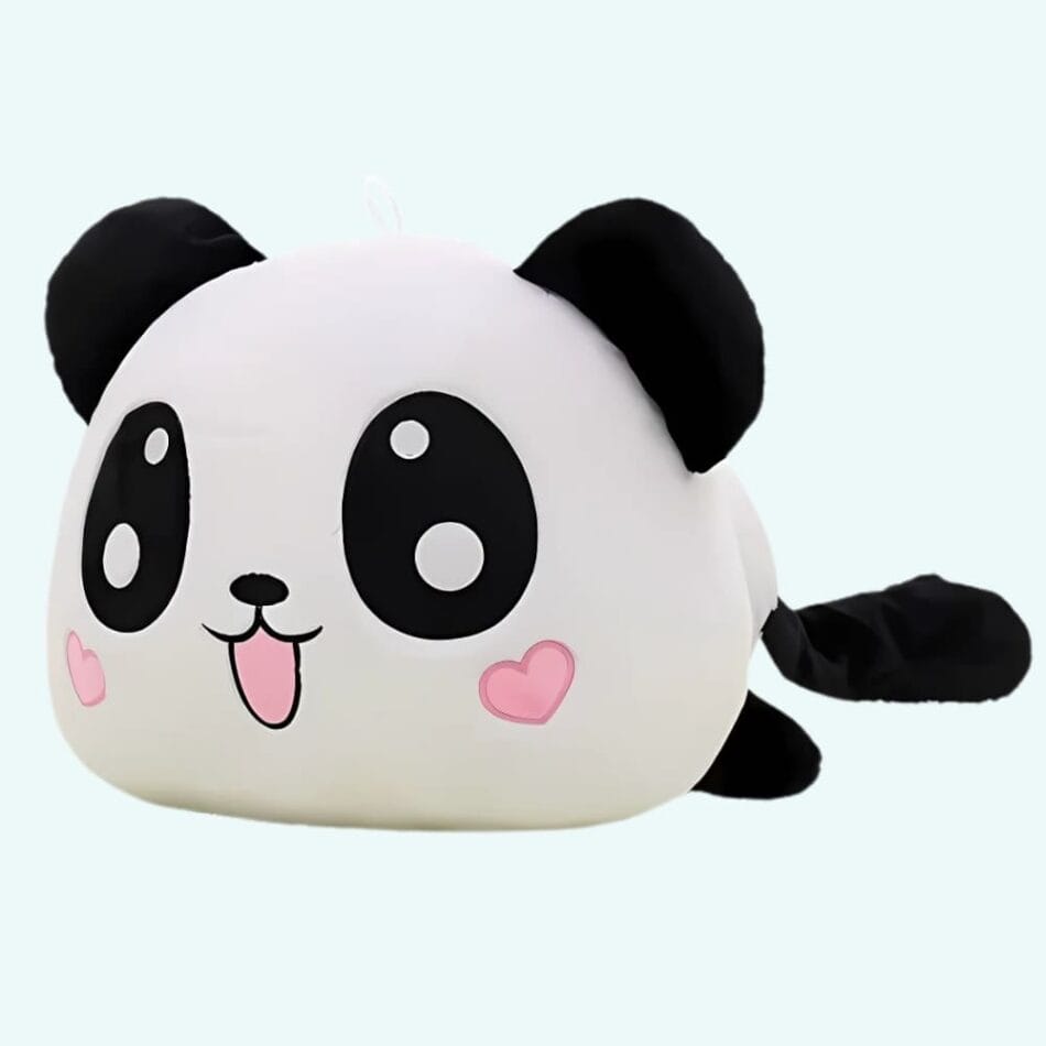 Panda Knuffel Hartvormig Kussen Voor Slaapcomfort De Knuffel