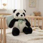 Panda Knuffel Kruik Magnetronverwarmbaar voor Kinderbedtijd De Knuffel
