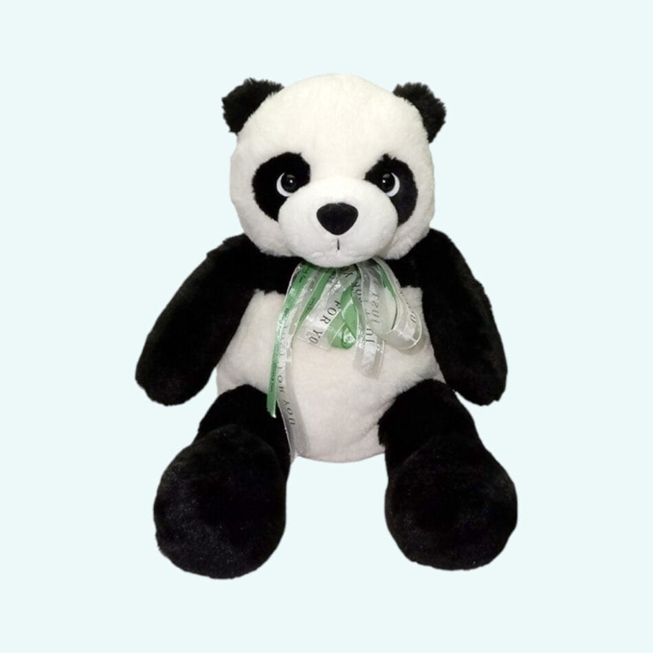Panda Knuffel Kruik Magnetronverwarmbaar voor Kinderbedtijd De Knuffel