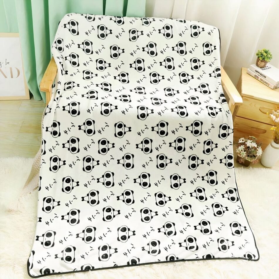 Panda Knuffel Met Deken 20 Cm Superzachte Knuffelstof Voor Kinderen De Knuffel