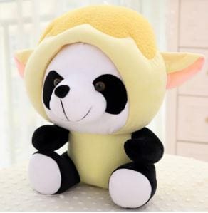 Panda Knuffel Verkleed Als Schaap Zachte Dierenknuffel De Knuffel