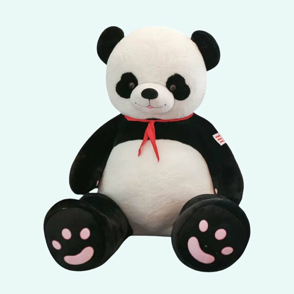 Panda Scout Reuzen Knuffel 100 cm XL Groot De Knuffel