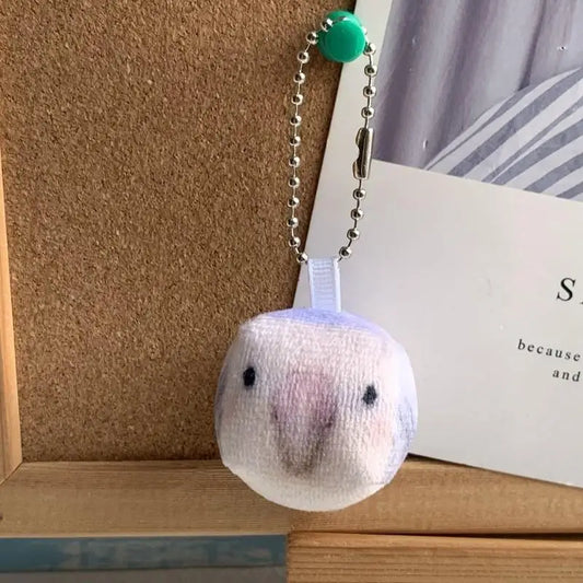 Papegaai Knuffel Sleutelhanger | Vierkant Vogeltje in 12 Modellen De Knuffel Model 8