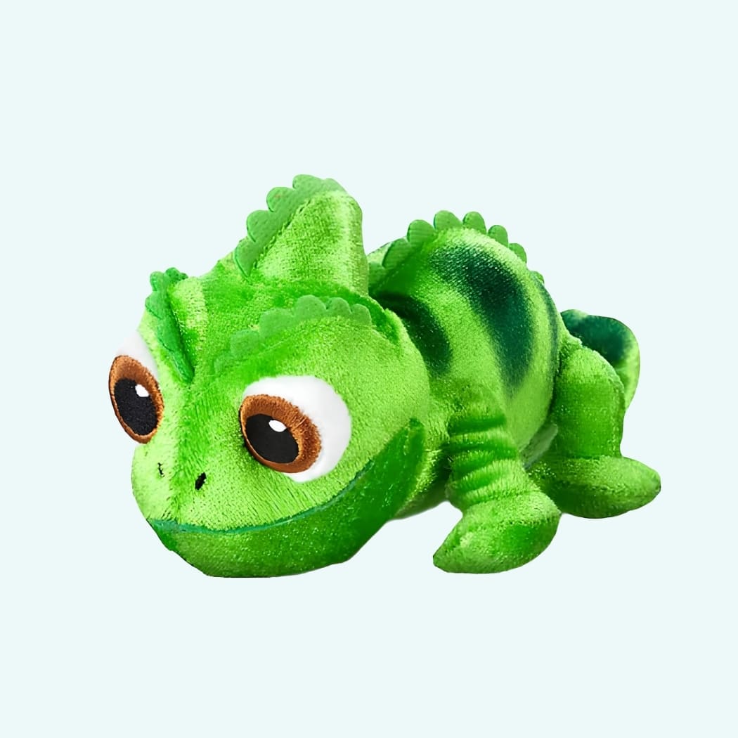 Pascal Knuffel Caméléon Raiponce Met Magnetisch Bevestigingssysteem De Knuffel
