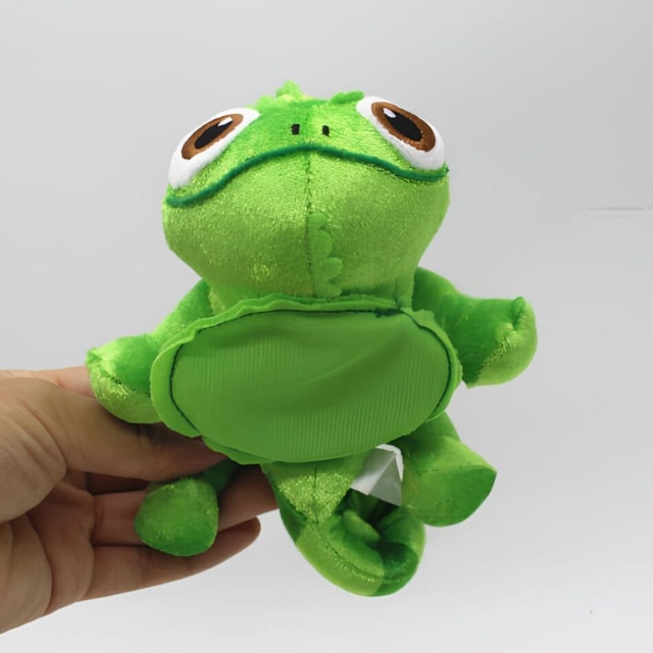 Pascal Knuffel Caméléon Raiponce Met Magnetisch Bevestigingssysteem De Knuffel