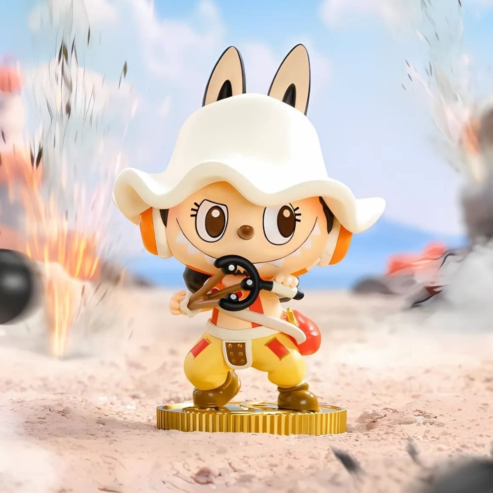 Pastel Figuurs One Piece Labubu Stijl The Monsters Knuffels De Knuffel Usopp