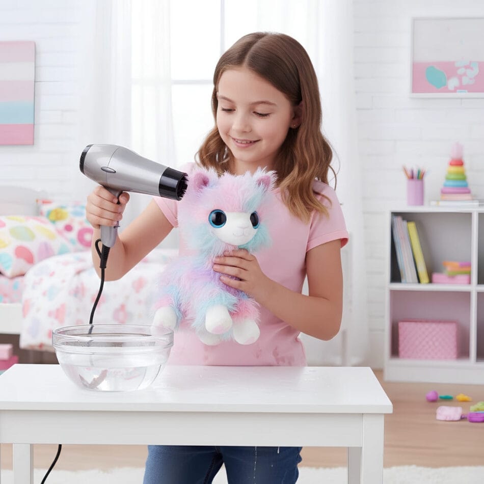 Pastel Knuffel Alpaca Mystère Scruff A Luvs Stijl Onthullingsknuffel De Knuffel