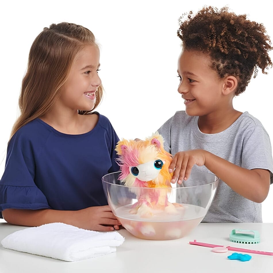 Pastel Knuffel Alpaca Mystère Scruff A Luvs Stijl Onthullingsknuffel De Knuffel